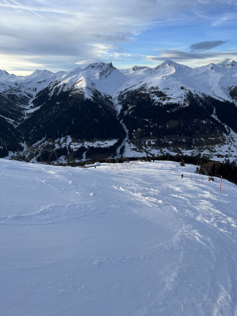 Die besagte Abfahrt am Juonli, die mir heute wirklich Spaß gemacht hat zu fahren.<br />Schaut vlt. auf dem Bild nicht so aus, war aber wirklich schön zu fahren.