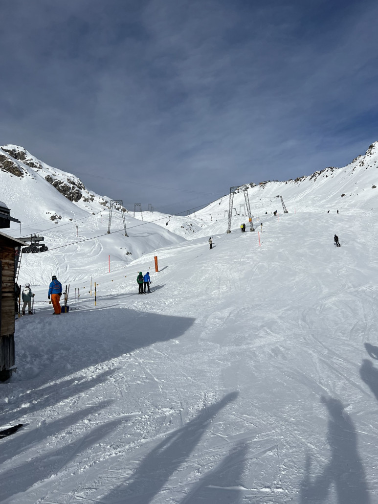 Hauptertäli Piste sehr gut