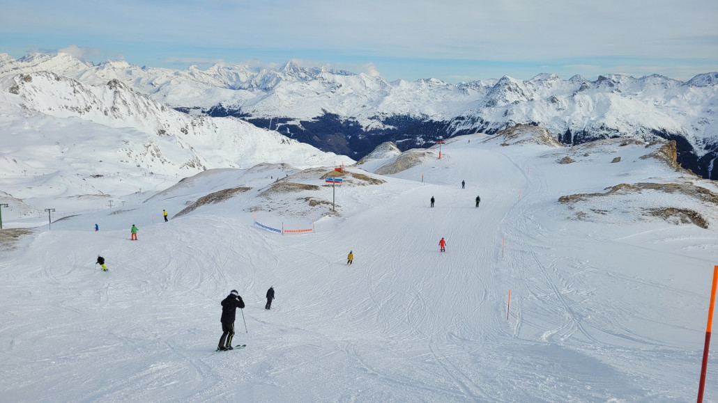 Oben am Becs de Bosson