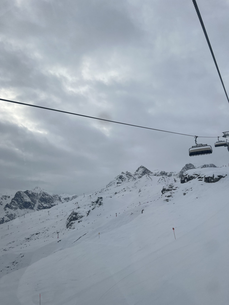 Am Morgen noch schön und fast keine Menschen unterwegs