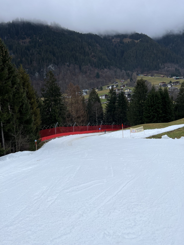 Natürlich kein Mensch unterwegs gewesen hier