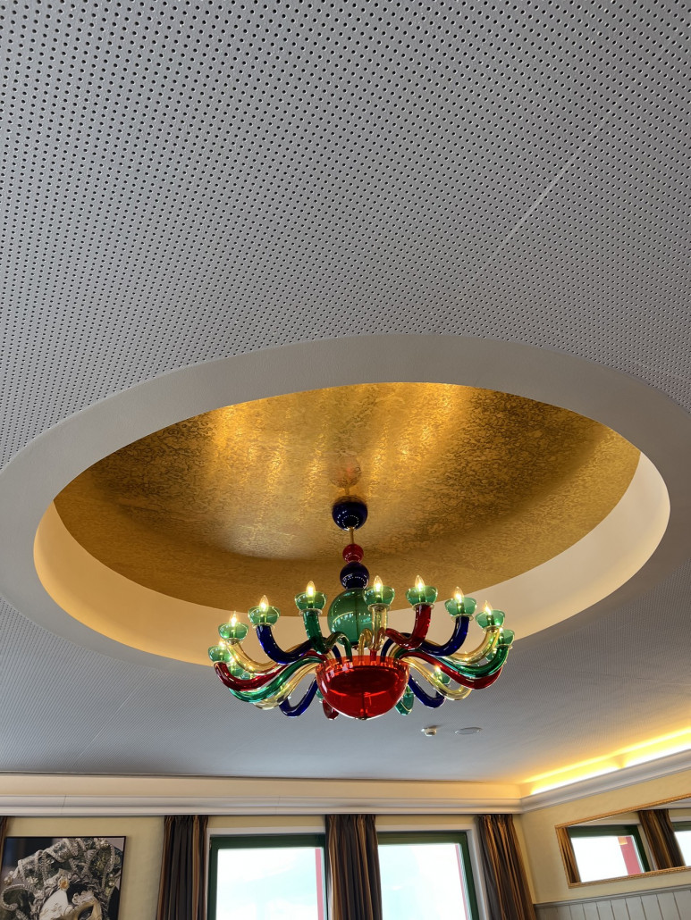 Ein Dekoelement im „italienischen“ Restaurant Bella Nova