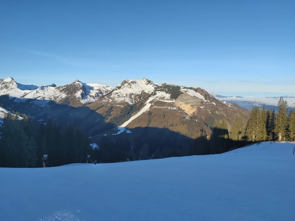 Zuerst fahr ich aber noch eine Runde, bevor es nach Fieberbrunn geht.