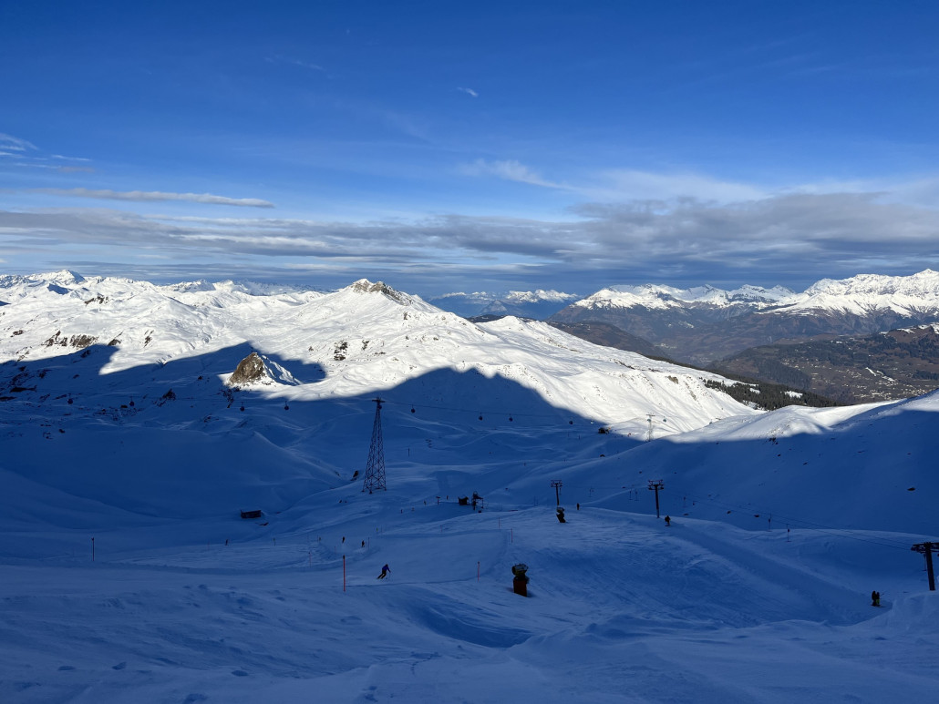 Schifer im unteren Teil sehr eisig
