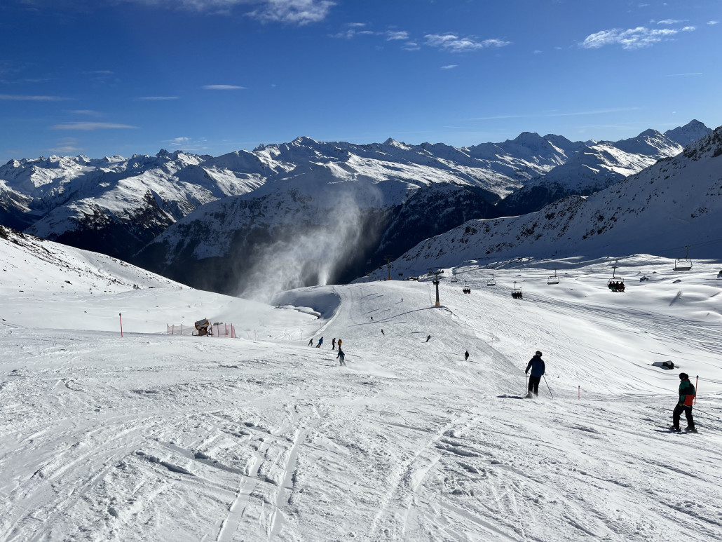 Die neu beschneite auch