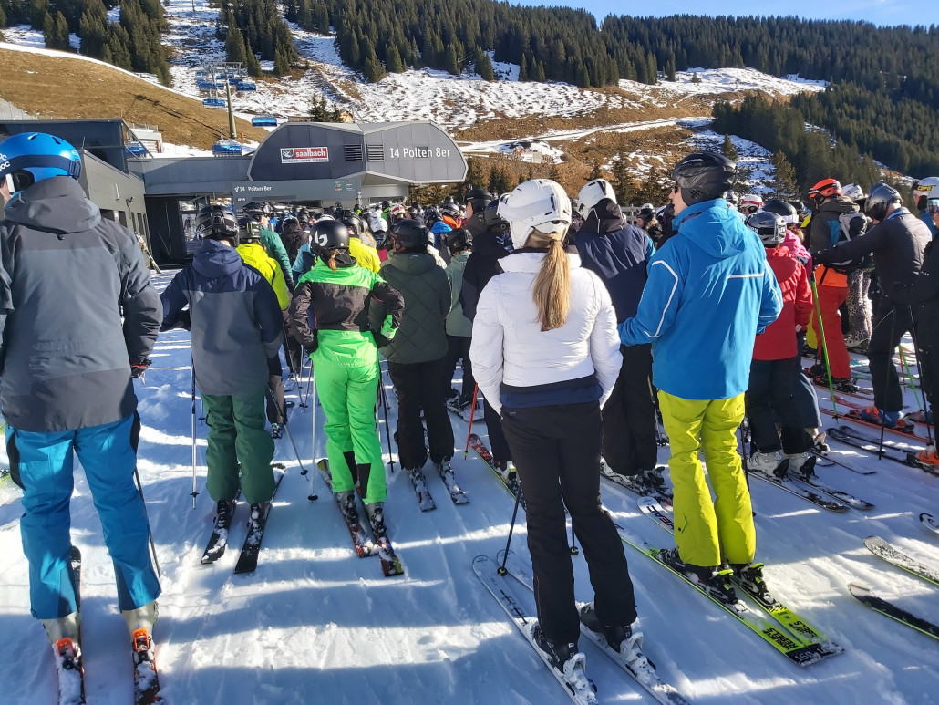 Zuerst wollte ich weiter nach Leogang.