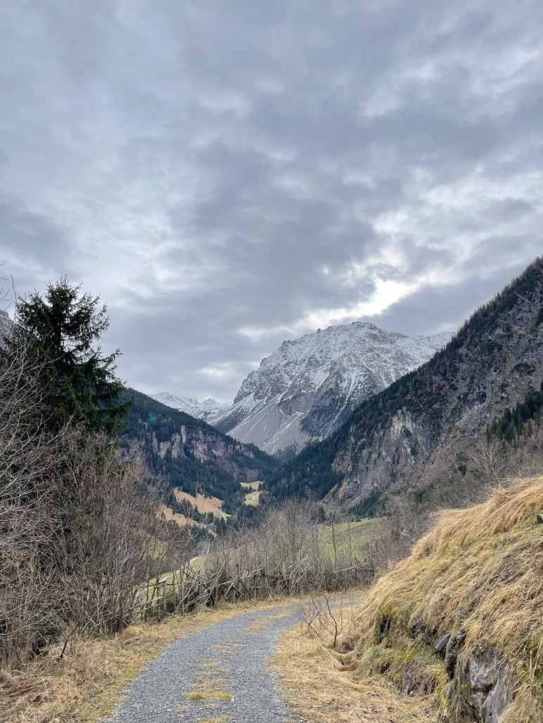 04.01.2023 auf dem ‚Winter‘-Wanderweg oberhalb des Talbodens