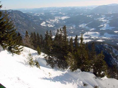 Tiefblick nach Reichenau