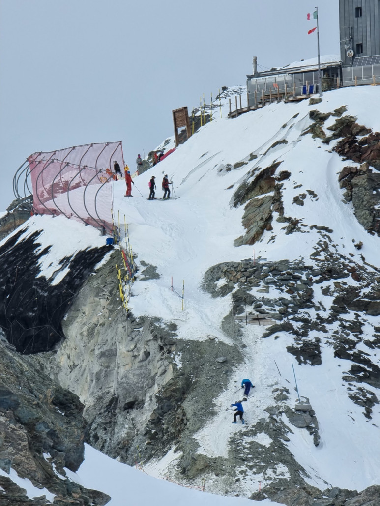 Kletterei am Theodulpass