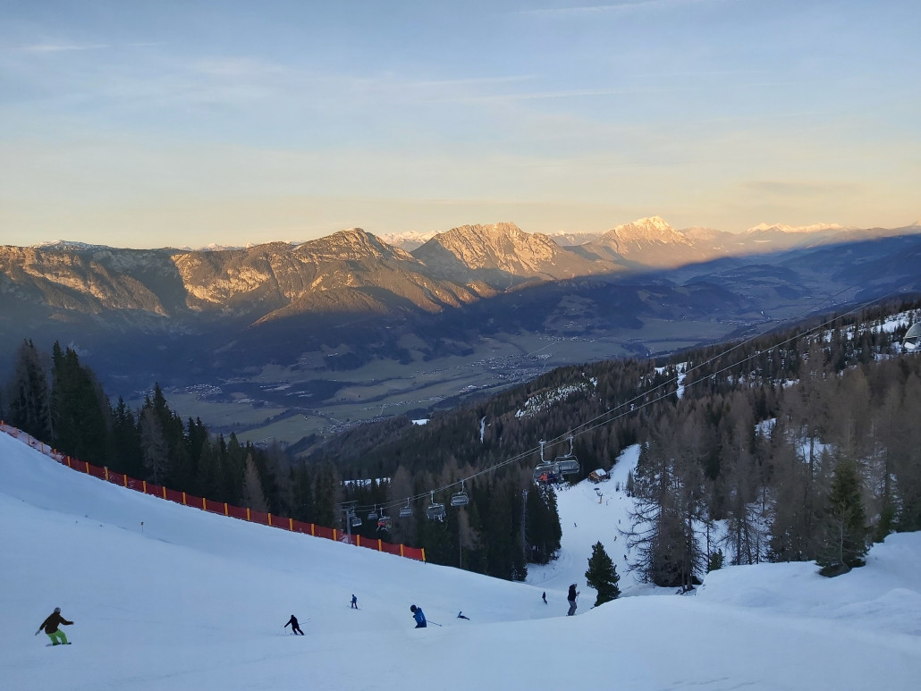 Kurz vor 16:00 Uhr wurde es die Gipfelbahn.
