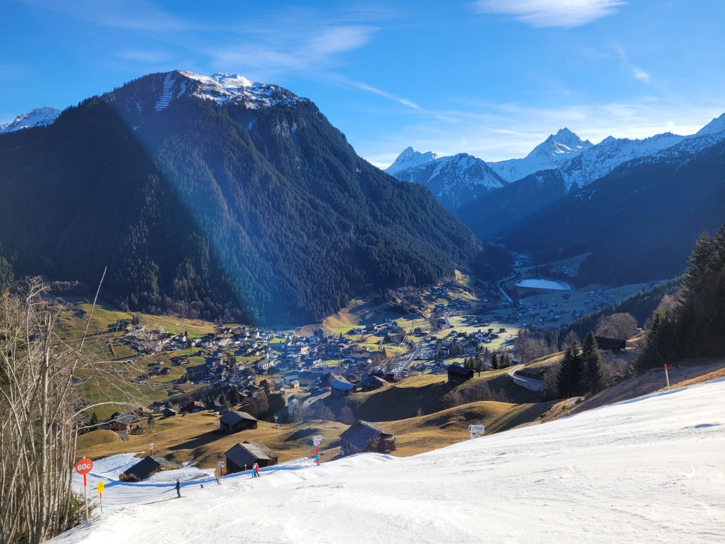 Talabfahrt Gaschurn ist ja so gelobt. Sie geht in Ordnung. Braucht aber auch dringend Schnee.
