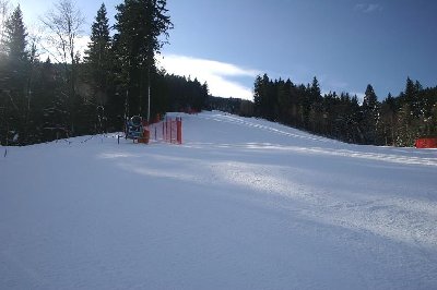 Wunder geschehen immer noch - ich habe ehrlich gesagt nicht mehr geglaubt das im am Kastivnik heuer noch Schnekanonen zu sehen bekomme!
