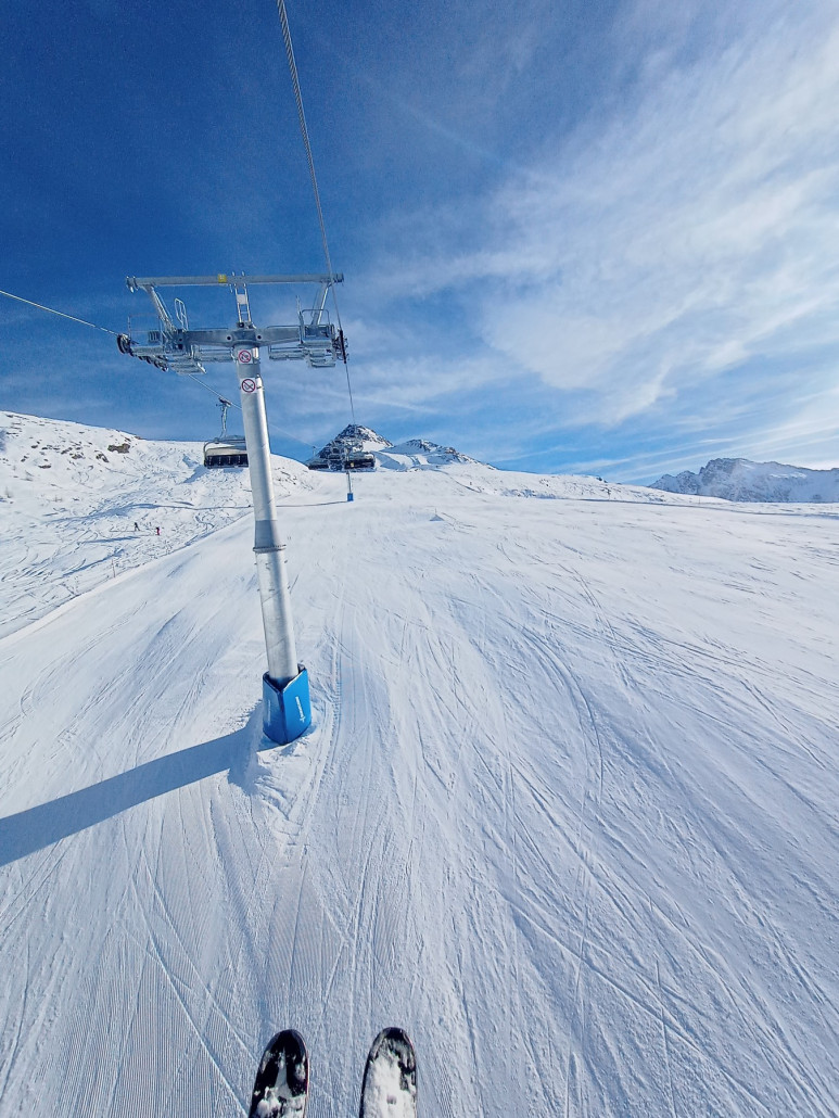 Unterer Pistenabschnitt