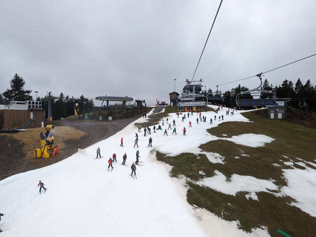 Es wurde schnell voller...