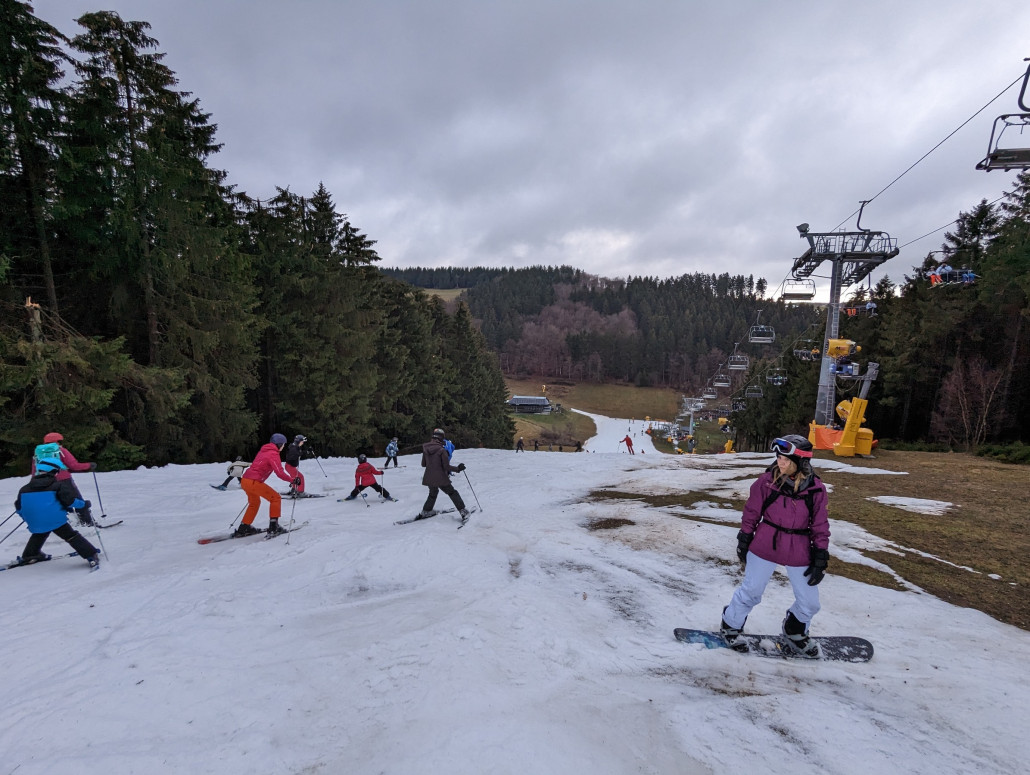 Auch kleine Büre schon schmaler.