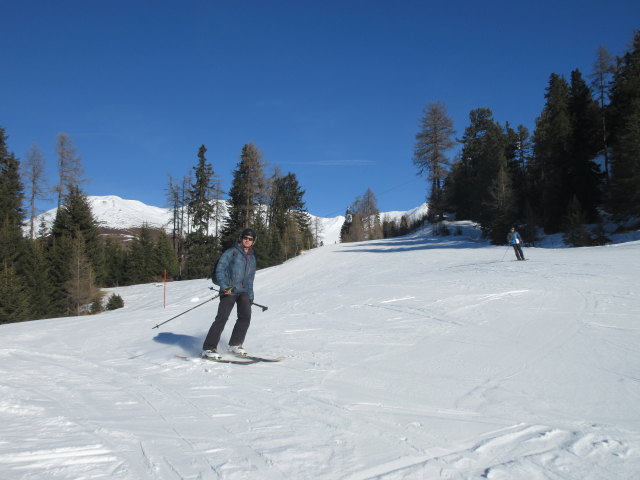 Talabfahrt Bergkastel, im Hintergrund darüber die 6-MGD Bergkastel
