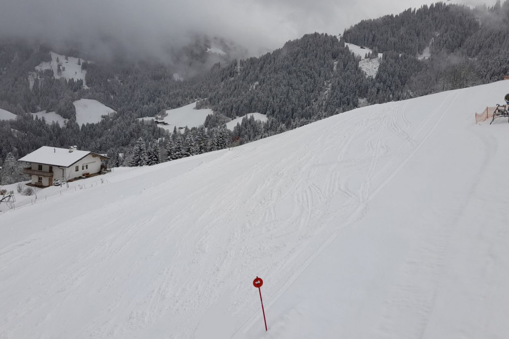 Talabfahrt Söll: das unterste Stück war weich