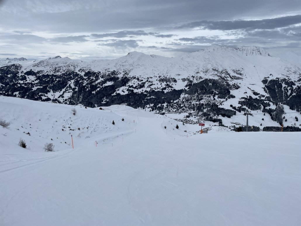 20b. Im Moment, da der Weisshorn Speed nicht fährt, ist diese Piste sicher eine der Gewinnerinnen!