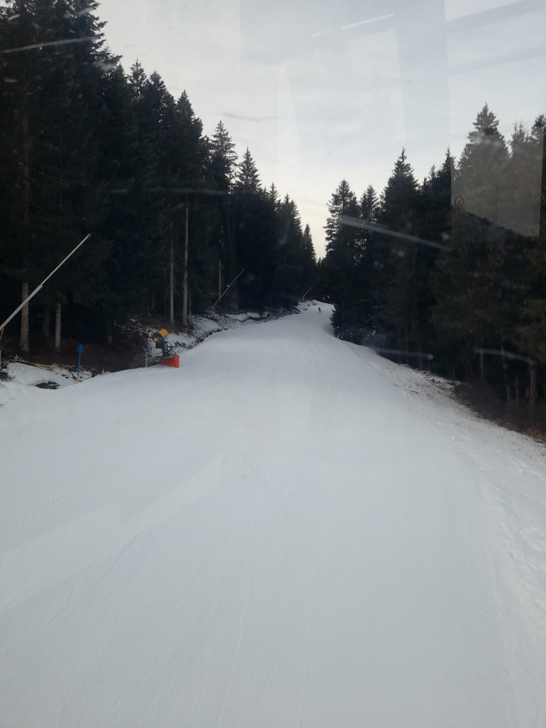 Ellmau Talabfahrt, zw. Rübezahlalm und Mittelstation