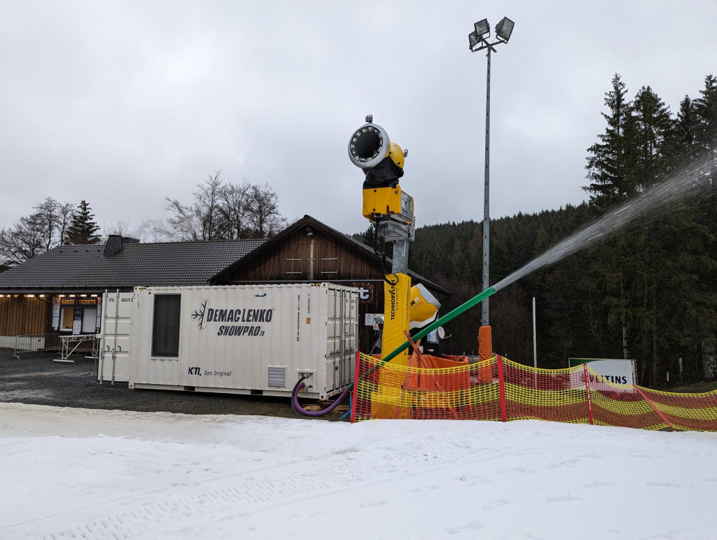 Mobile SF nun neu am Poppenberg unten.