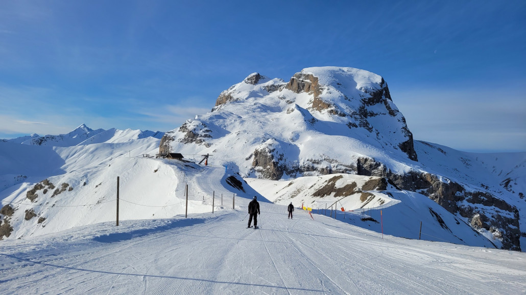 Lac Bergstation,  Verbindung nach Allos