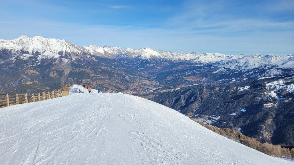 Bonnet-Piste, Blick auf Barcelonnette