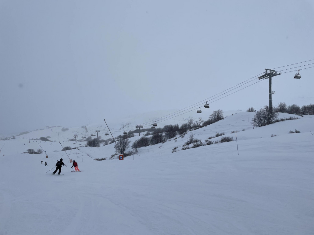 Kurzer Lichtblick am neuen St Martin Express