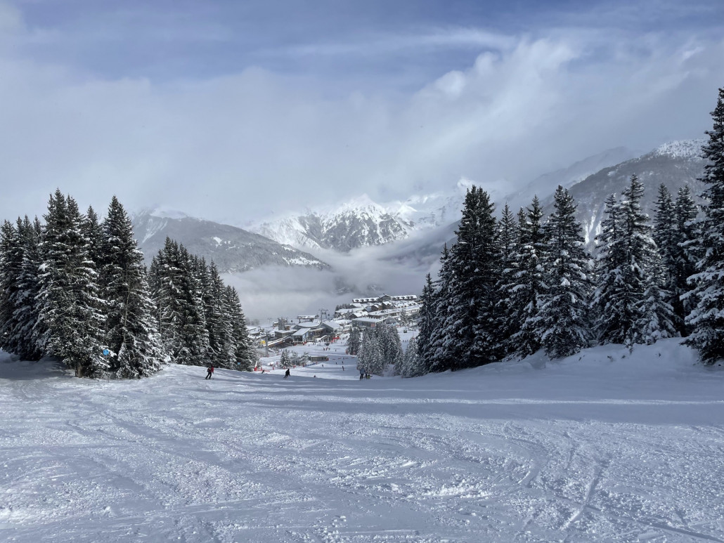 Toll zusammen mit dem Neuschnee!