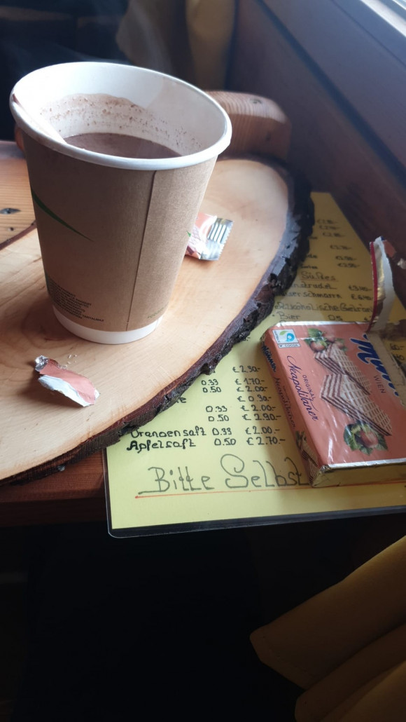 Trinkschokolade vom Holzofen