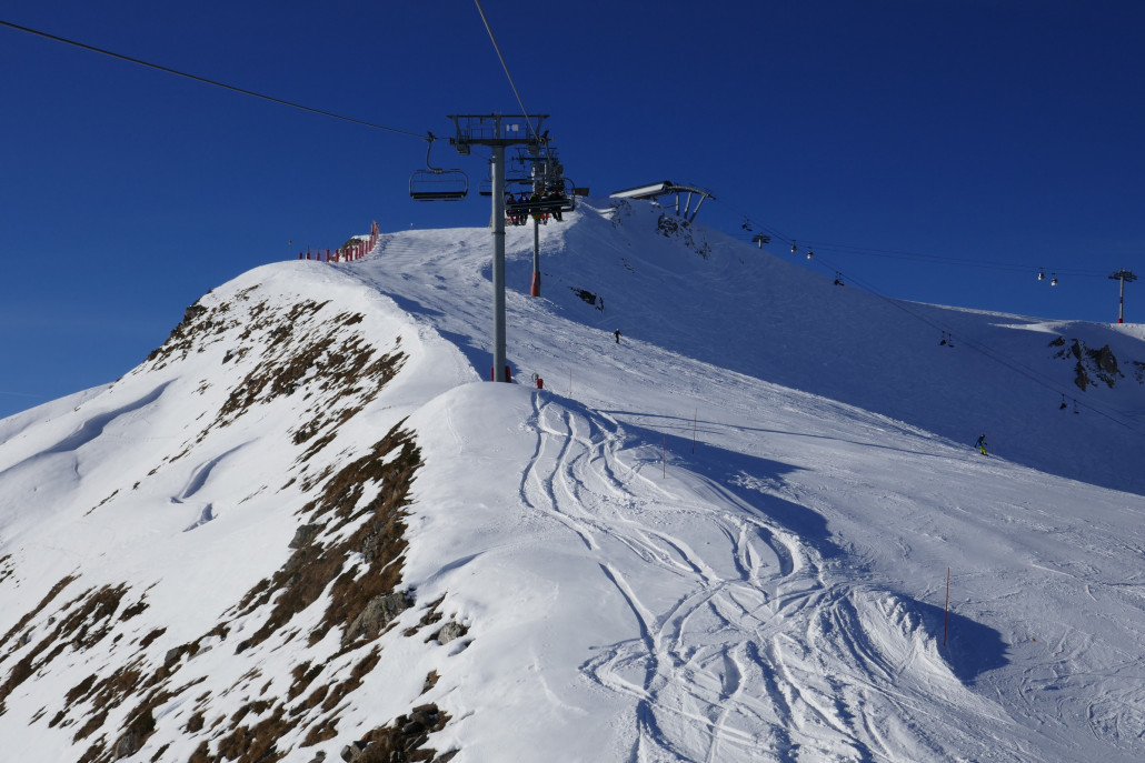 Marmottes Piste die ich leider aus Zeitgründen nicht fahren konnte.