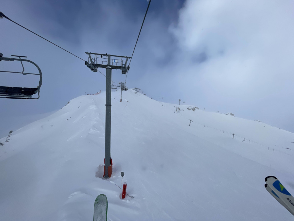 Als das Wetter besser wurde zurück zum Vizelle per Marmottes