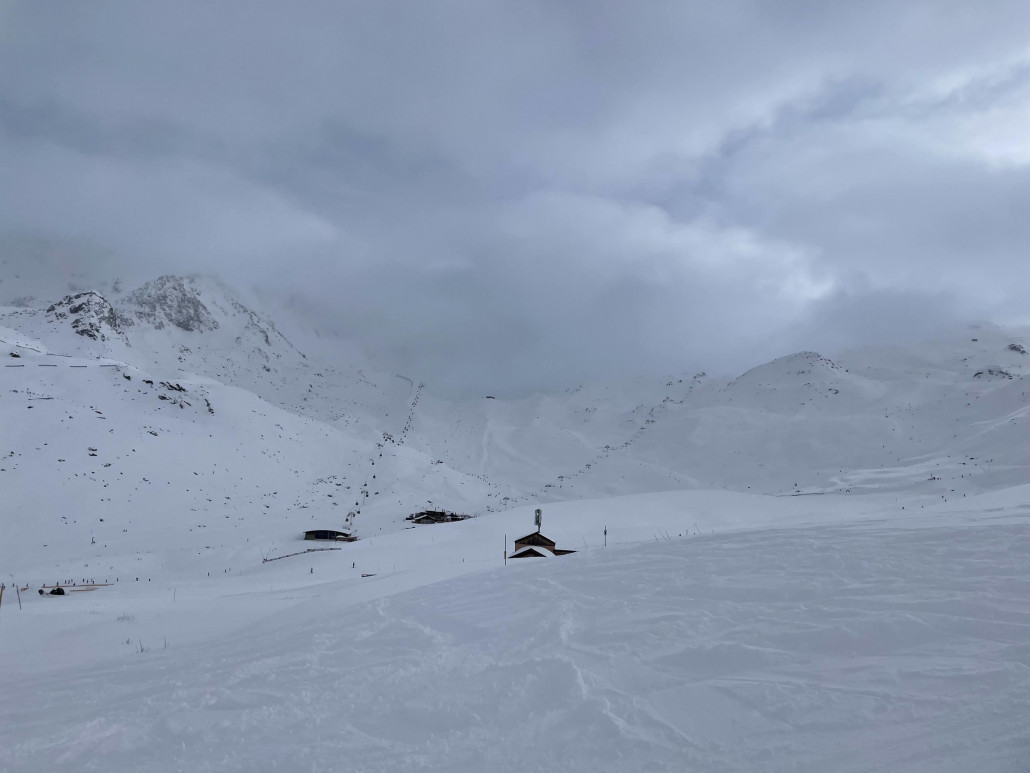 In Val Thorens zieht es langsam zu