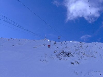 Die zweite Sektion von der Mittelstation aus gesehen...