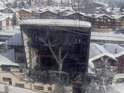 Dann ging es hoch...