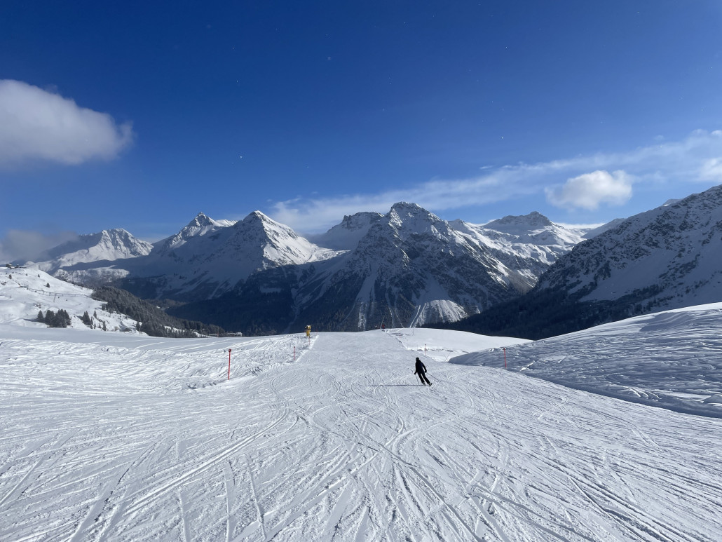 6a. Flache Passagen wie diese gefallen mir. Gemütliches Gleiten vor dieser Kulisse - schön!