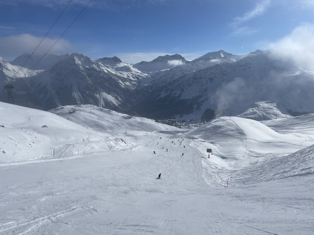 Den unteren Teil der 10 erlebte ich an einem doch eher vollen Tag wie gestern noch selten so gut. Wahrscheinlich wegen der kalten Temperaturen.