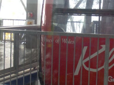 und wieder hoch mit der &amp;quot;Prince of Wales Gondel&amp;quot;