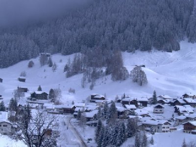 ...mit Blick auf den Talskilift Selfranga