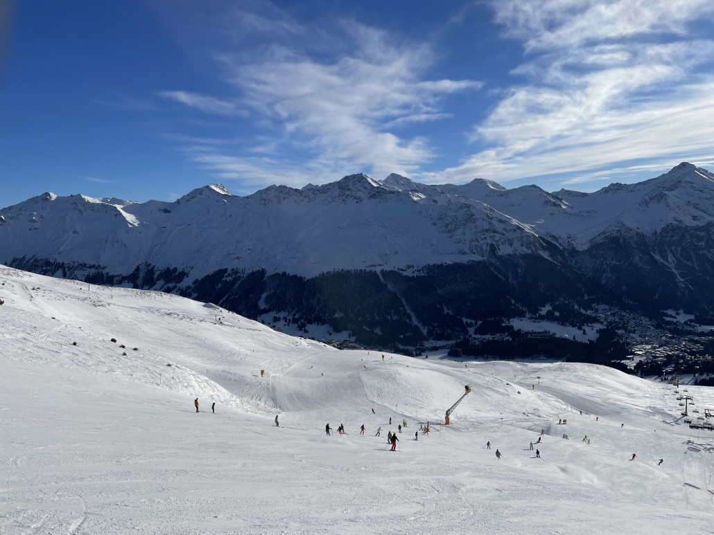 Gruppenauflauf am Lavoz