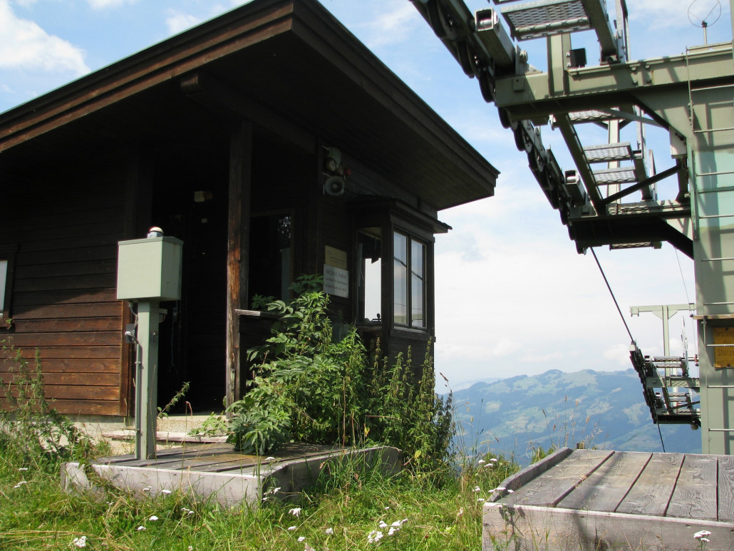 Alte Bergstation - Ausstieg