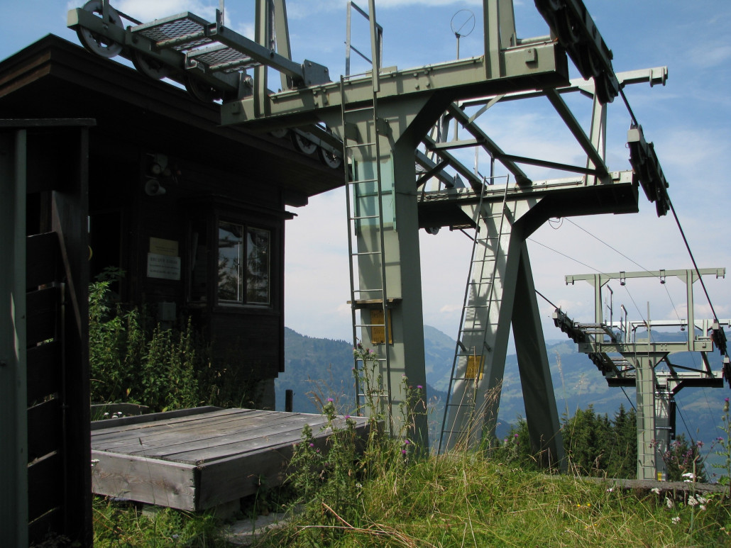 Ausstieg von der Seite