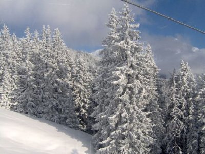Runter mit der Bahn, Talabfahrt folgt mit den Bildern vom Dienstag