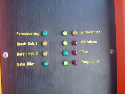 Steuerung dazu. Die Testschlaufe 2 kontrolliert sogar das Vorhandensein und Funktion der Fangbremse. :-)