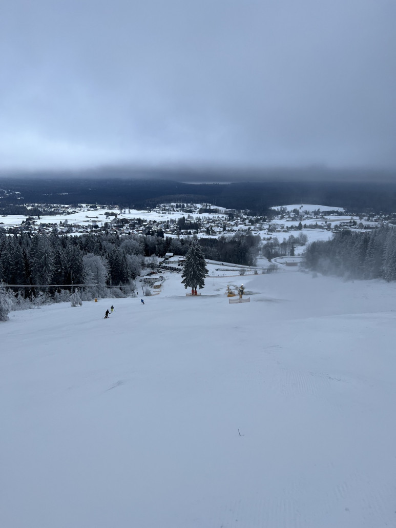 Der obere Teil war gut zu fahren