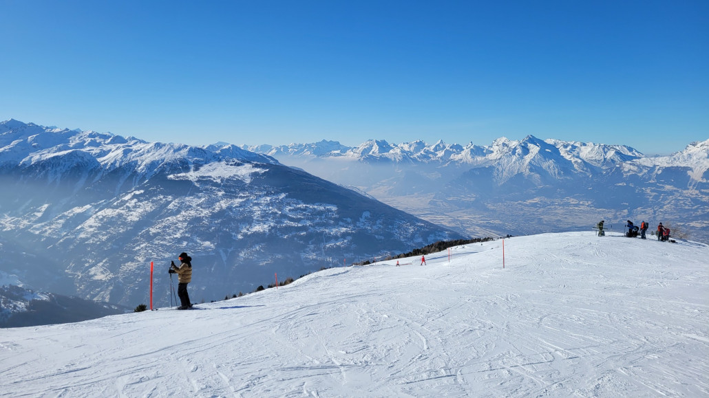 Planards oben, Blick nach Thyon 4V
