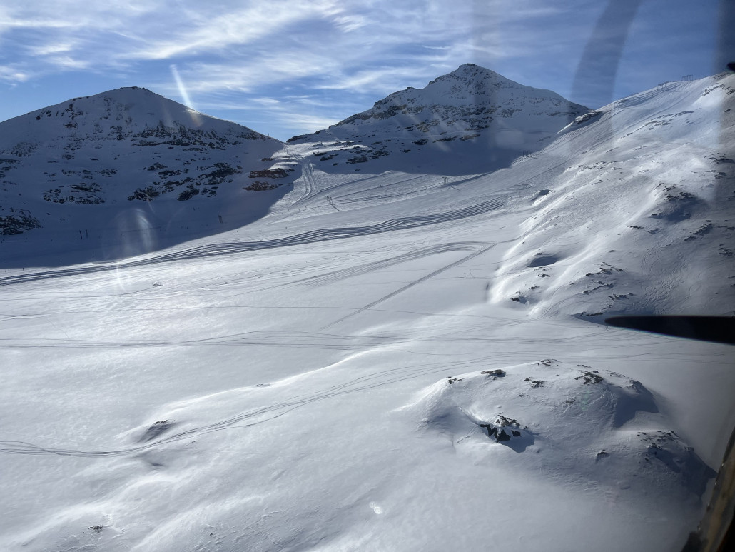 Aber noch ist er genügend gross zum Landen