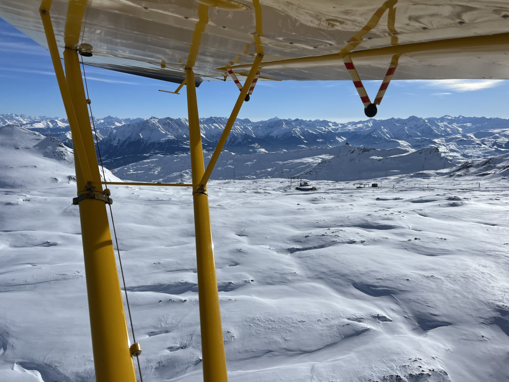 Als die Bahnen hier gebaut wurden, war fast alles noch Eis hier