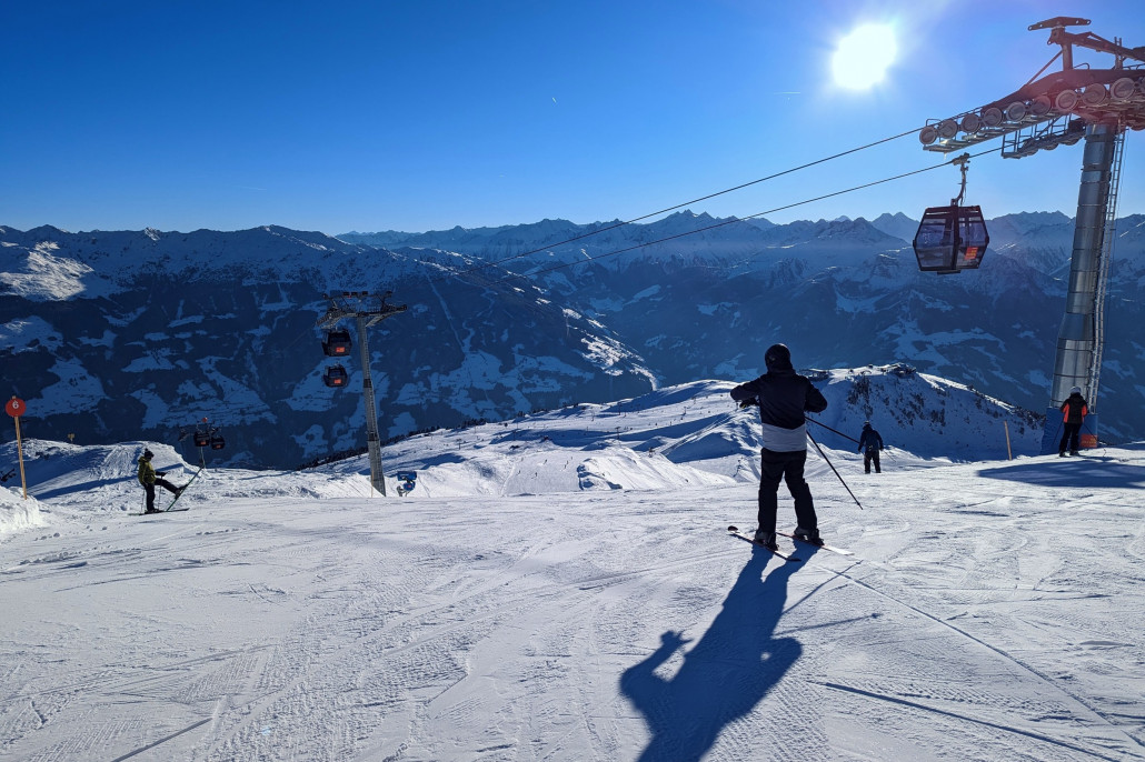 Vom Wimbach Richtung Schnee-Express.