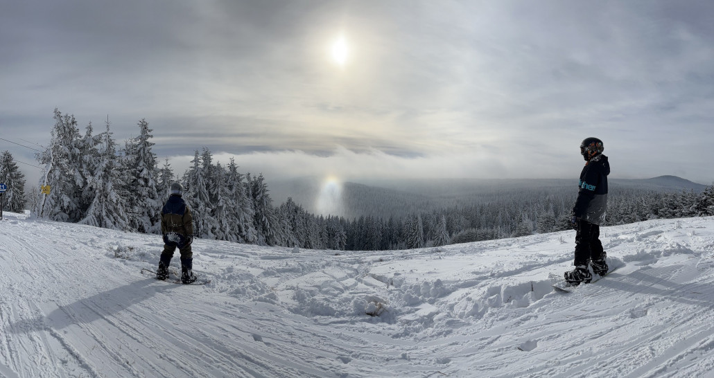 Lieblingsecke gestern die freien Flächen in Neklid