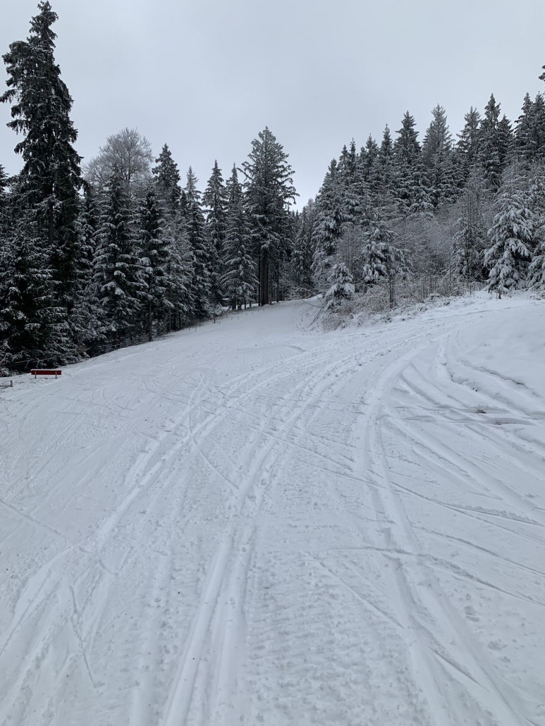 Der Seillift zur 2. Piste